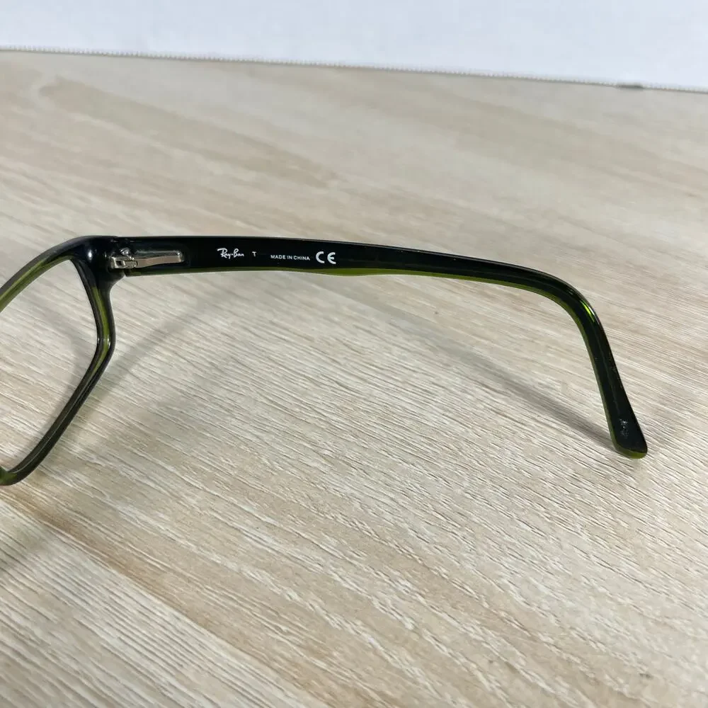 Ray-Ban RB5169 2383 Eyeglasses Green Rectangular Full Rim Frames 52-16-140